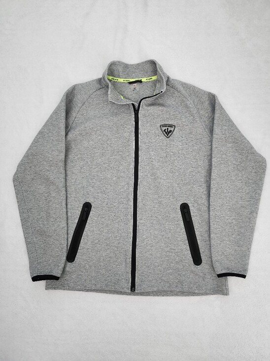 Rossignol Other - ROSSIGNOL Men's Full Zip Performance Jacket Heathered Grey Size XL | Gorpcore